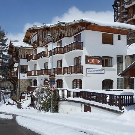 Hotel Le Chamois Alpe d'Huez Eksteriør billede