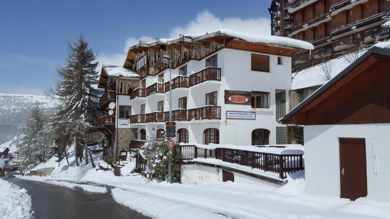 Hotel Le Chamois Alpe d'Huez Eksteriør billede